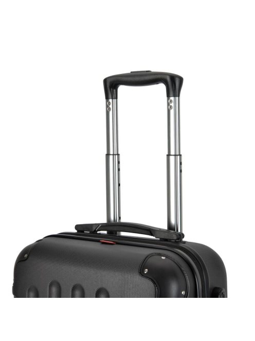 Bontour Vertical M fekete közepes méretű bőrönd