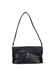 Táska Karen 020 fekete rostbőr női kicsi