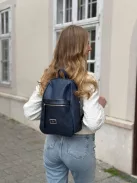 Karen N 242-2 DOD bézs bronz rostbőr táska