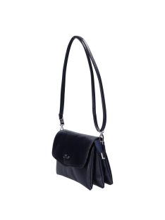 Karen 1126 bis kék rostbőr női válltáska