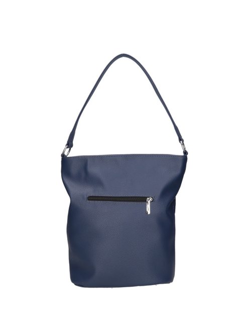 Karen 2295 kék rostbőr női táska