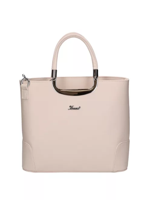 Karen 1491 bis bézs rostbőr táska