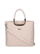 Karen 1491 bis bézs rostbőr táska