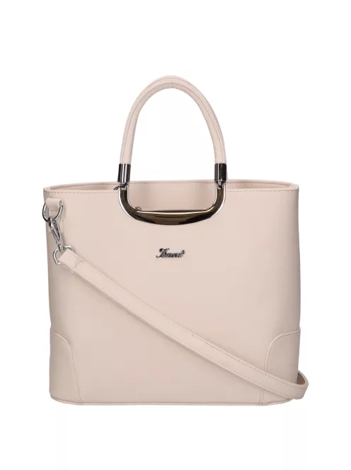 Karen 1491 bis bézs rostbőr táska