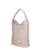 Karen D 207 bézs steppelt rostbőr női táska