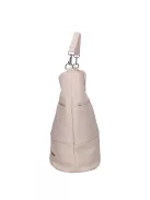 Karen D 207 bézs steppelt rostbőr női táska