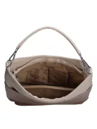 Karen D 207 bézs steppelt rostbőr női táska