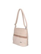 Karen D 325 bis bézs virág rostbőr táska