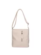 Karen N 157 bézs virág rostbőr táska