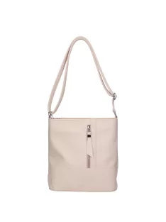 Karen N 157 bézs virág rostbőr táska