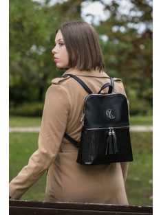 Karen D 526 bézs rostbőr táska