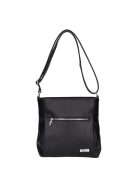 Karen 1607 fekete rostbőr női táska