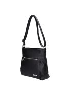 Karen 1607 fekete rostbőr női táska