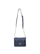 Karen 9358 kék rostbőr női válltáska