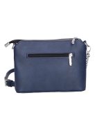 Karen 9358 kék rostbőr női válltáska