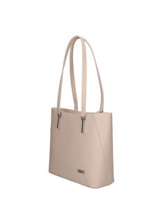 Karen 2418 bézs rostbőr táska