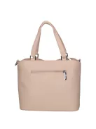 Karen D 565 bézs virág rostbőr női kézitáska