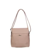 Karen D 214 drapp virág rostbőr táska