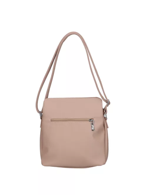 Karen D 214 drapp virág rostbőr táska