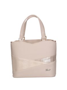 Karen D 565 bézs fényes táska