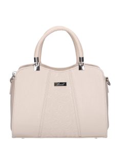 Karen D 341 bézs virág rostbőr táska