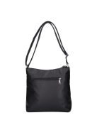 Karen 1651 fekete sima rostbőr női válltáska