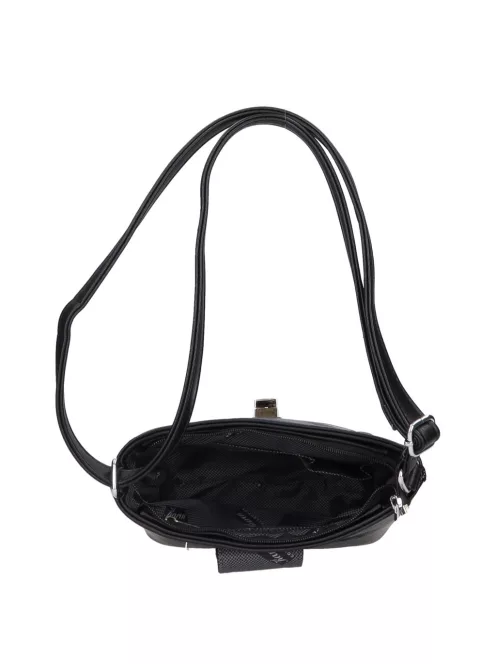 Karen 9437 kék virág rostbőr crossbody táska