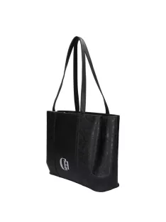 Chiara rostbőr táska M 893 bis fekete virág