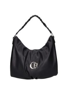 Chiara rostbőr táska I 5062 fekete virág