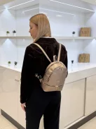Chiara rostbőr hátizsák I 5000 fekete fonott