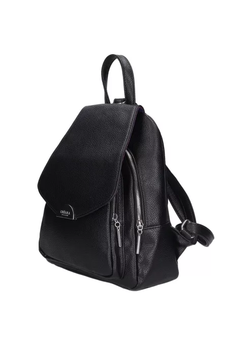 Chiara M 8033 fekete rostbőr táska