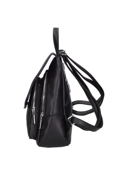 Chiara M 8033 fekete rostbőr táska