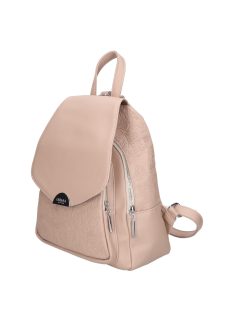 Chiara M 8033 bézs virág rostbőr táska