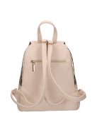 Chiara M 8033 bézs arany rostbőr táska