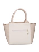 Chiara E 6000 bézs YU fehér rostbőr táska