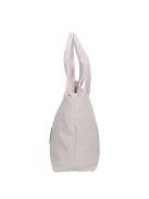 Chiara K 7045 fehér rostbőr női táska