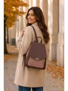 Chiara M 8033 barna rostbőr női táska