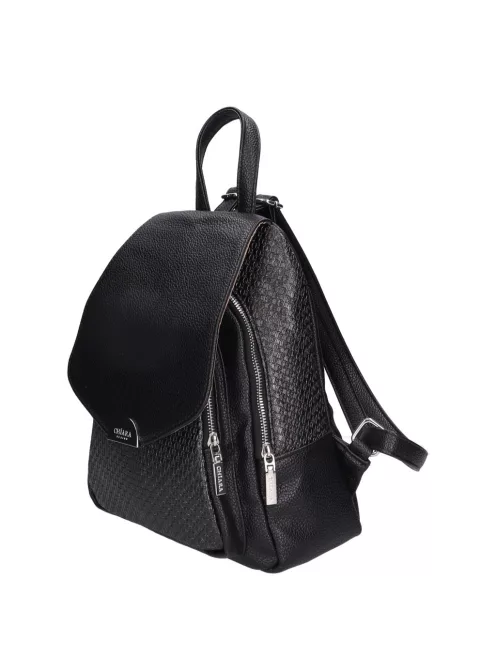 Chiara M 8033 fekete rostbőr női táska