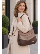 Chiara I 5079 barna bronz rostbőr női válltáska
