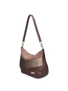 Chiara I 5079 barna bronz rostbőr női válltáska