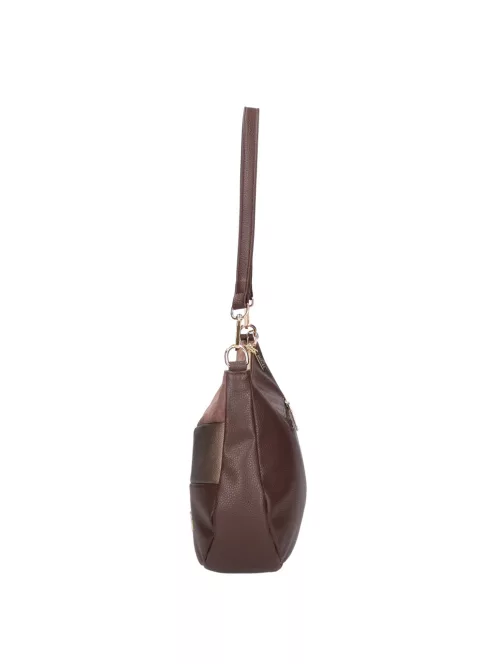 Chiara I 5079 barna bronz rostbőr női válltáska