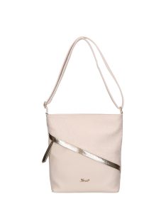 Karen D 643 bézs virág arany rostbőr táska