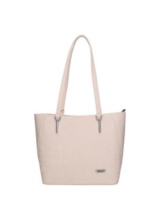 Karen 2418 bézs virág rostbőr táska