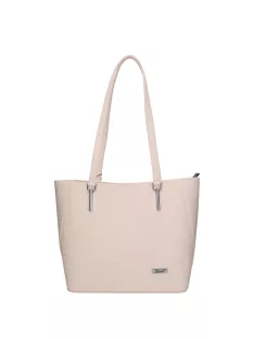 Karen 2418 bézs virág rostbőr táska