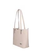 Karen 2418 bézs virág rostbőr táska