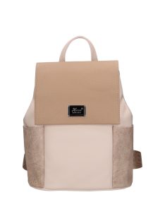 Karen rostbőr táska bézs oldalt virágos