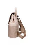 Karen rostbőr táska bézs oldalt virágos
