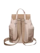 Karen rostbőr táska bézs oldalt virágos