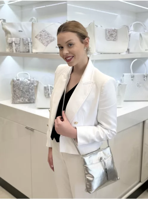 Karen rostbőr táska D 099 ezüst