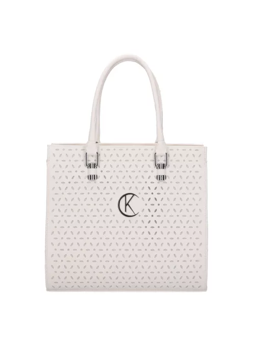 Karen rostbőr táska D 648- L fehér